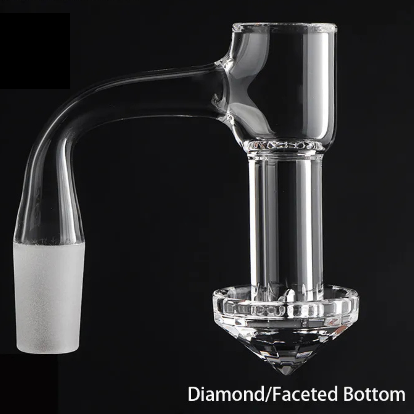 Full Weld Beveled Edge Diamond/Faceted Bottom Terp Slurper Quartz Banger