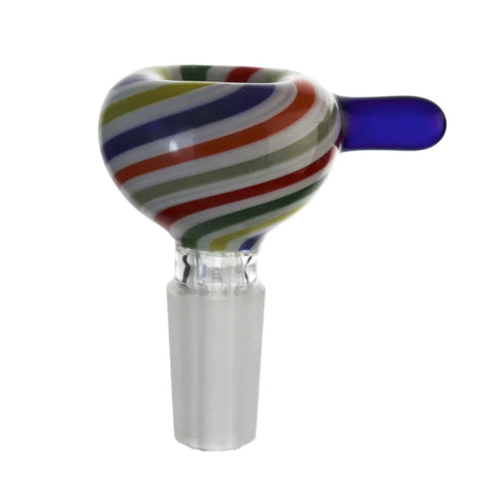 Cone Piece - Rainbow Swirl (14mm)