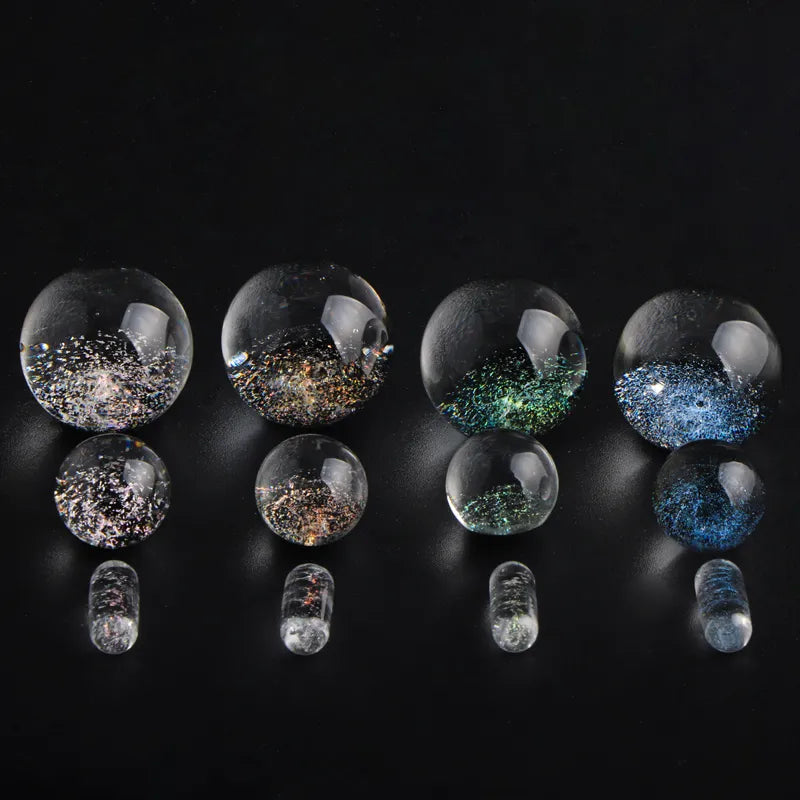 Terp Slurper Galaxy Marbles + Pill Set