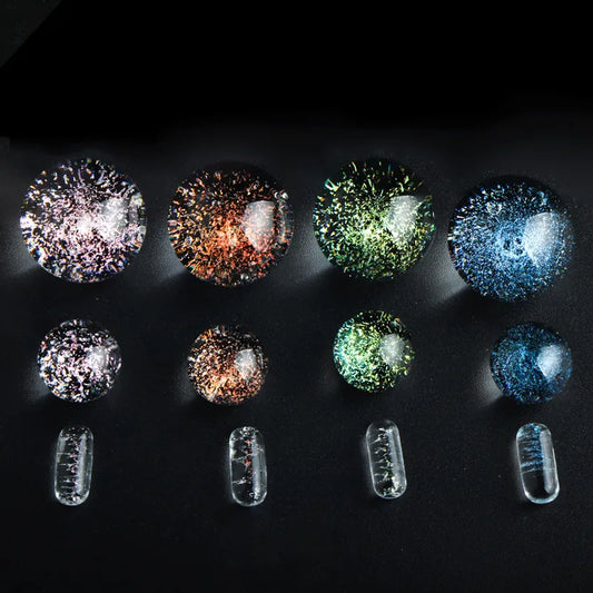 Terp Slurper Galaxy Marbles + Pill Set