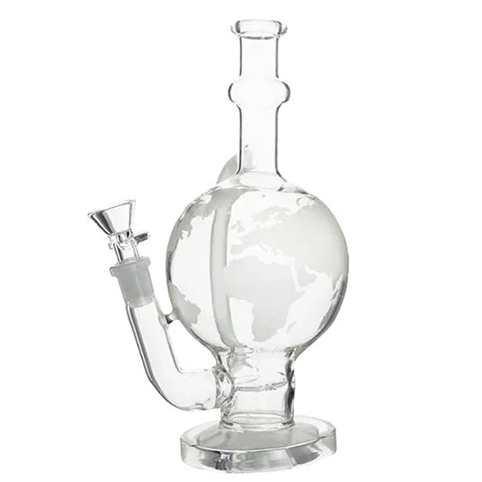 Glass Globe Bong 25cm