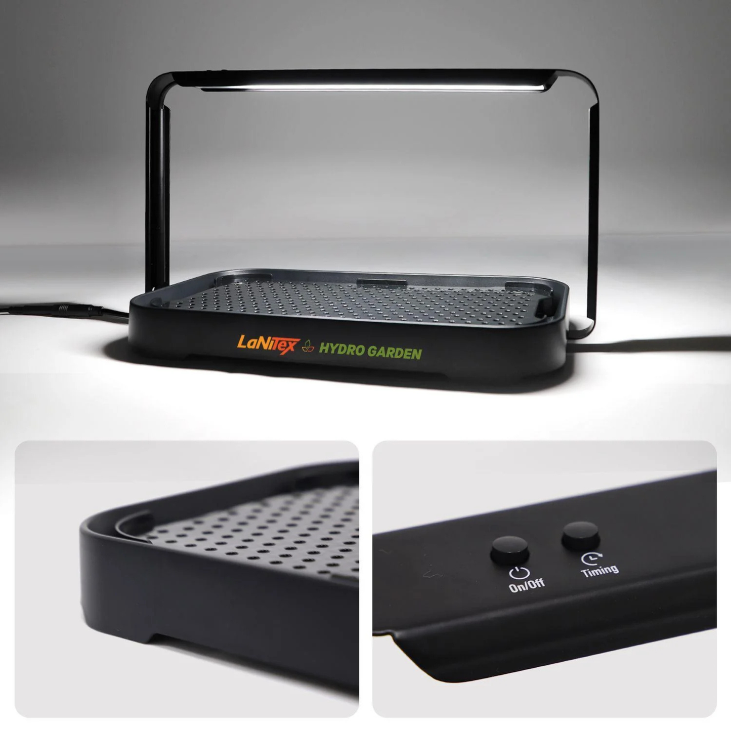 Lanitex - Smart Microgreen Growing Kit - Black Metal