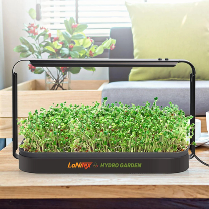 Lanitex - Smart Microgreen Growing Kit - Black Metal