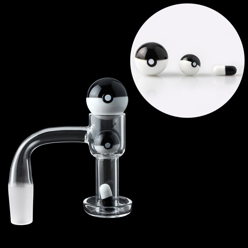 Terp Slurper Quartz Banger with PokeBall Set Kit 14mm Male 90°