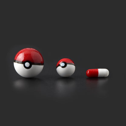 Terp Slurper PokeBall Set 2 x Marble and 1 x Pill