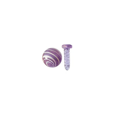 Terp Slurper Marble + Flat Head Nail