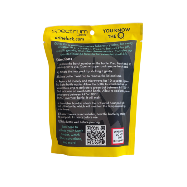 Quick Fix Plus 6.4 Synthetic Urine – 3oz
