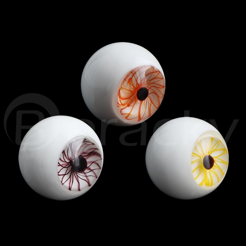 22mm Eyeball Marble Terp Slurper Glass Cap for Quarts Banger