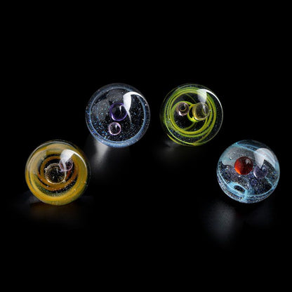 22mm OD Glass Universe Terp Pearl Marble Set