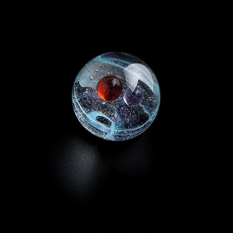 22mm OD Glass Universe Terp Pearl Marble Set