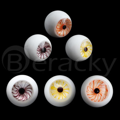 22mm Eyeball Marble Terp Slurper Glass Cap for Quarts Banger