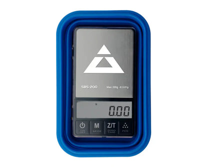 On Balance - SBS-200 The ORIGINAL Silicone Bowl Scale - Blue 200g x 0.01g