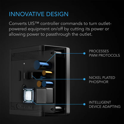 AC Infinity - UIS Control Plug, For Outlet Powered Equipment