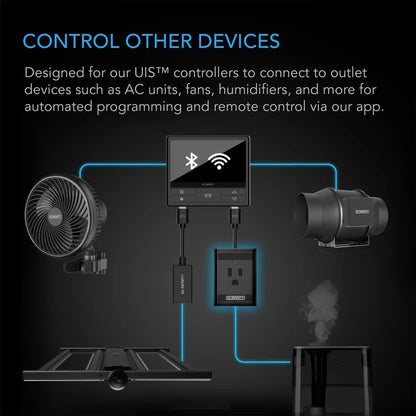 AC Infinity - UIS Control Plug, For Outlet Powered Equipment