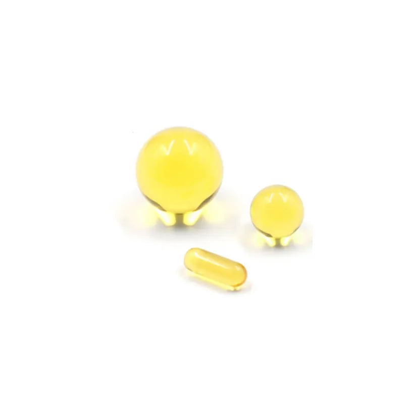 Terp Slurper Glass Marbles + Pill Set (Solid Colour)