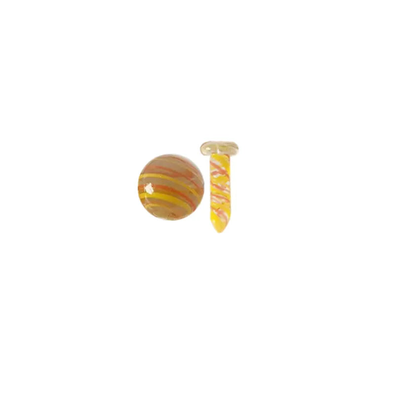 Terp Slurper Marble + Flat Head Nail