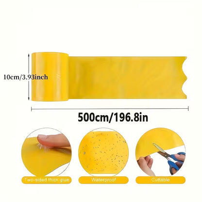 Yellow Self-Adhesive Insect Barrier Tape - 10cmx500cm